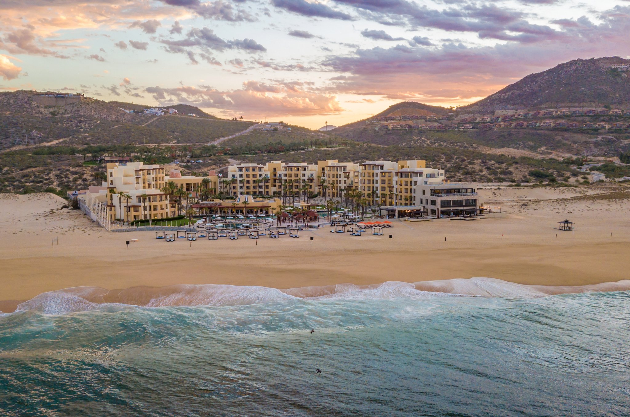 Pueblo Bonito Pacifica Resort aerial view from the ocean